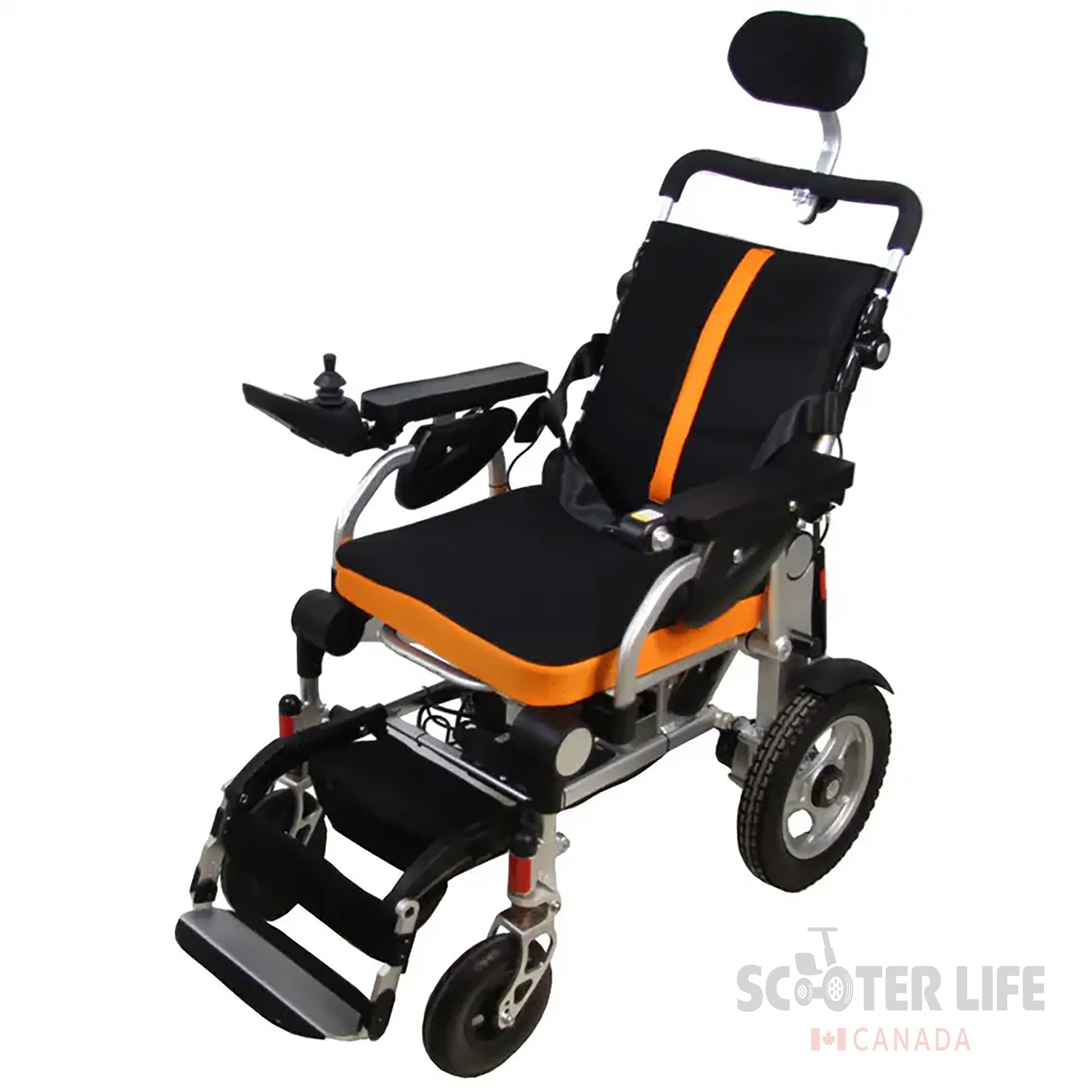 EZee Life 3G Platinum Folding Electric Wheelchair w/ Reclining Back - Scooter Life Canada