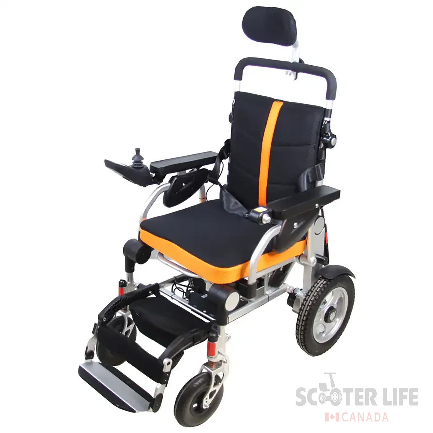 EZee Life 3G Platinum Folding Electric Wheelchair w/ Reclining Back - Scooter Life Canada