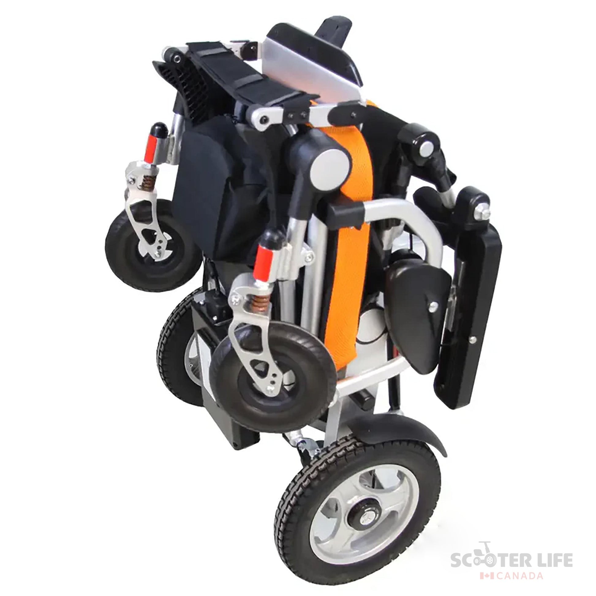 EZee Life 3G Platinum Folding Electric Wheelchair w/ Reclining Back - Scooter Life Canada