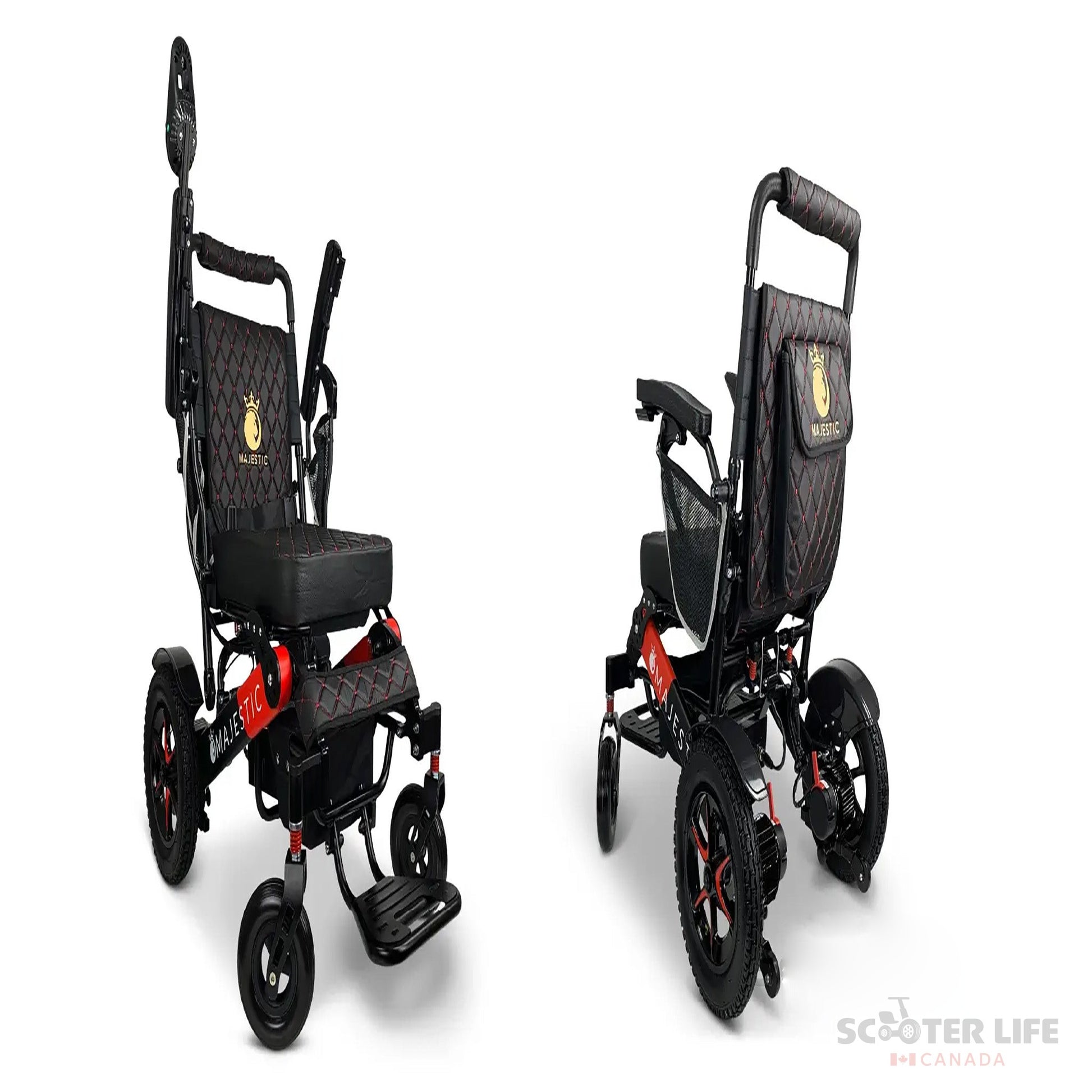 ComfyGo MAJESTIC IQ-7000 Auto Folding Remote Controlled Electric Wheelchair - Scooter Life Canada