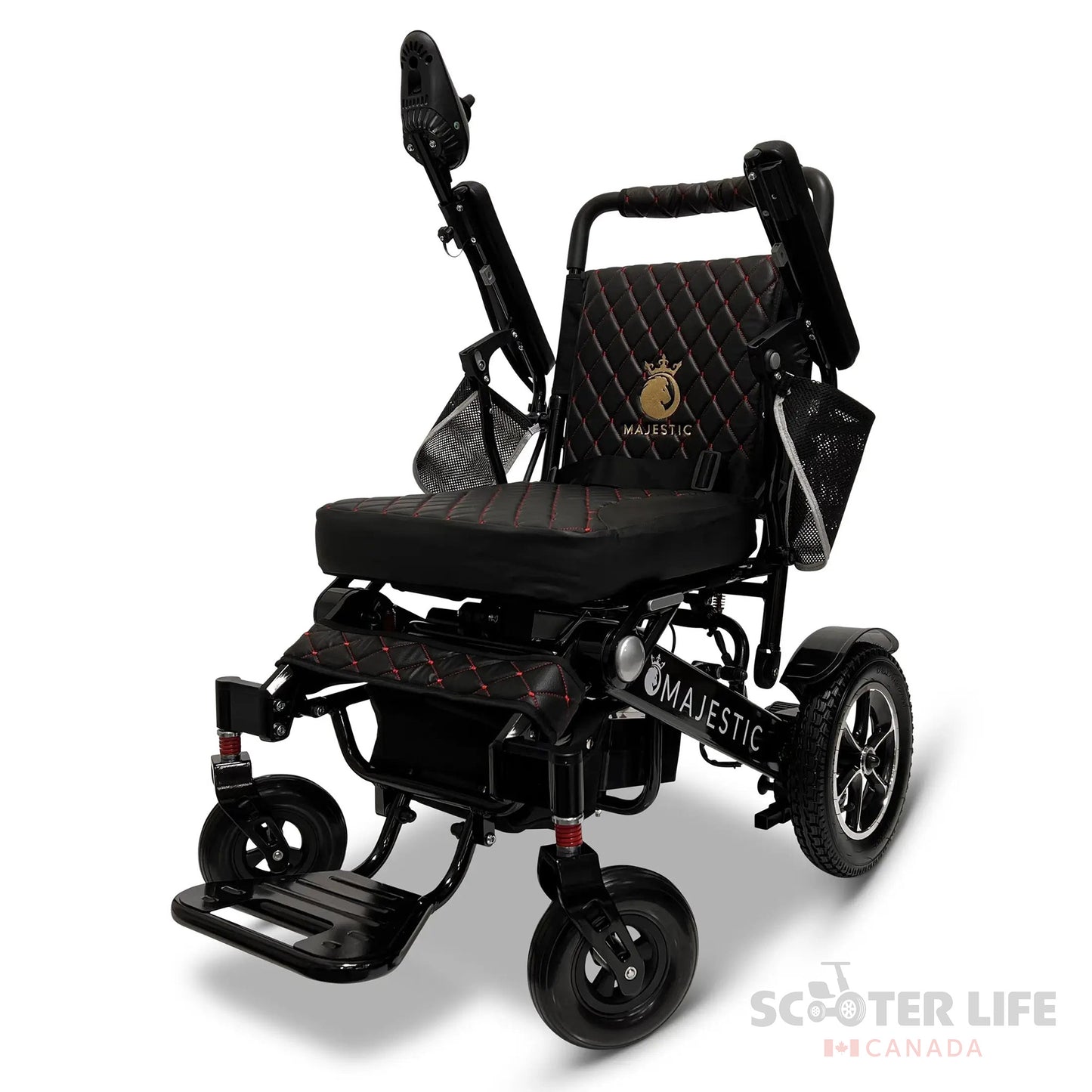 ComfyGo MAJESTIC IQ-7000 Auto Folding Remote Controlled Electric Wheelchair - Scooter Life Canada