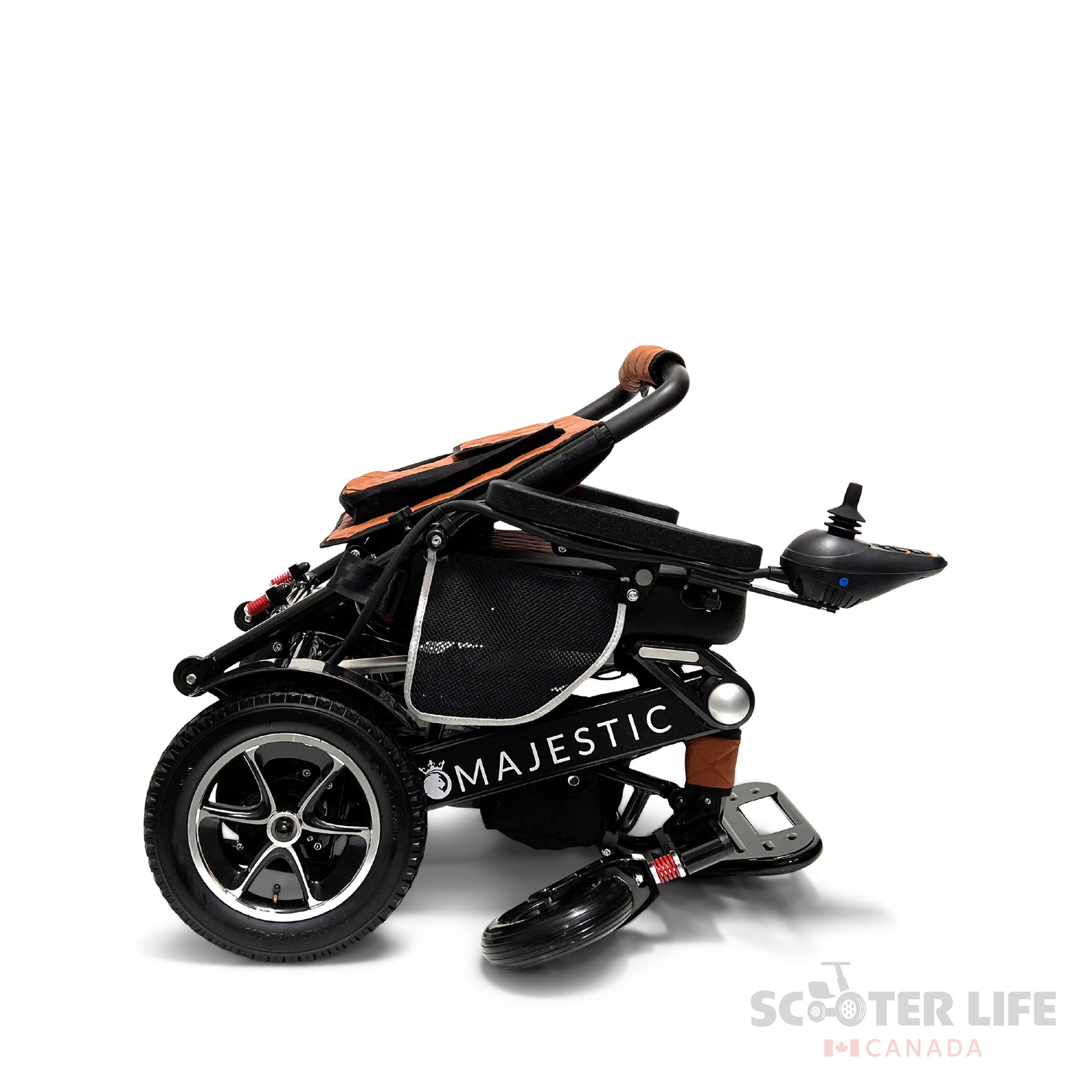 ComfyGo MAJESTIC IQ-7000 Auto Folding Remote Controlled Electric Wheelchair - Scooter Life Canada