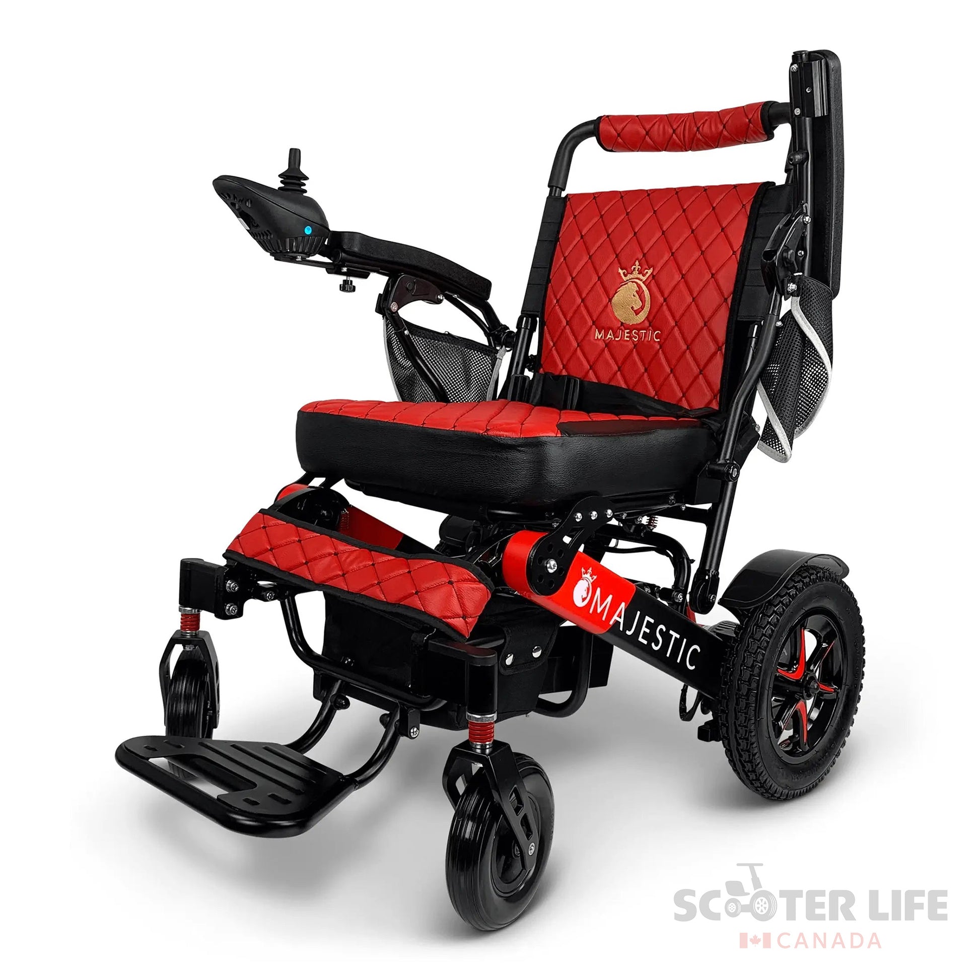 ComfyGo MAJESTIC IQ-7000 Auto Folding Remote Controlled Electric Wheelchair - Scooter Life Canada