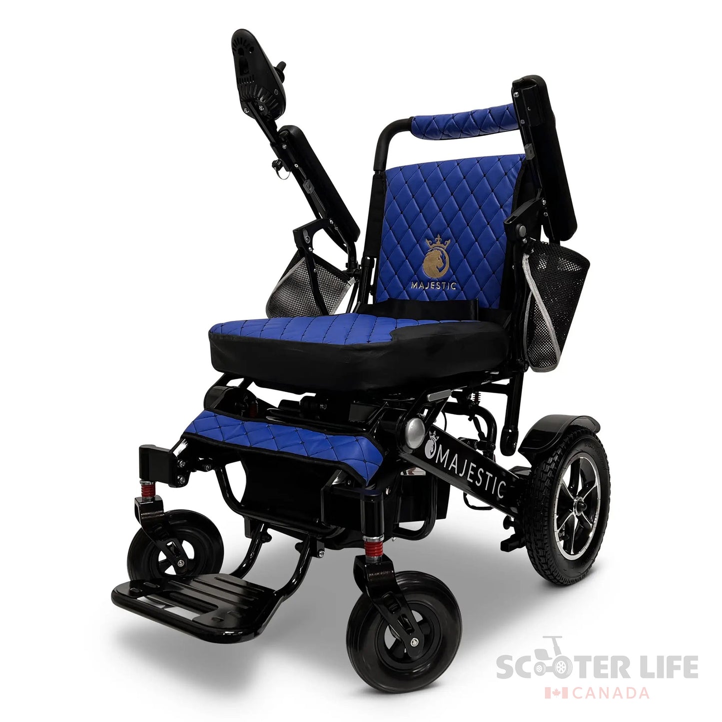 ComfyGo MAJESTIC IQ-7000 Auto Folding Remote Controlled Electric Wheelchair - Scooter Life Canada