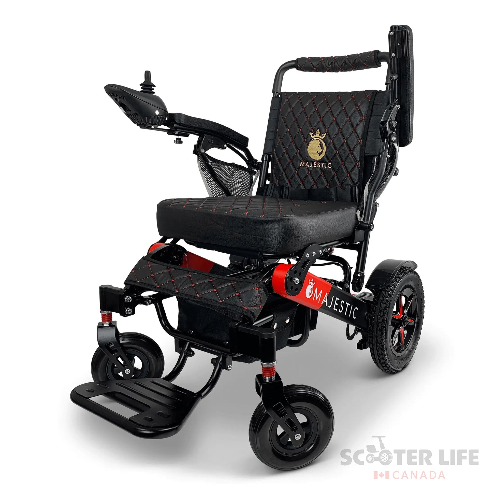 ComfyGo MAJESTIC IQ-7000 Auto Folding Remote Controlled Electric Wheelchair - Scooter Life Canada