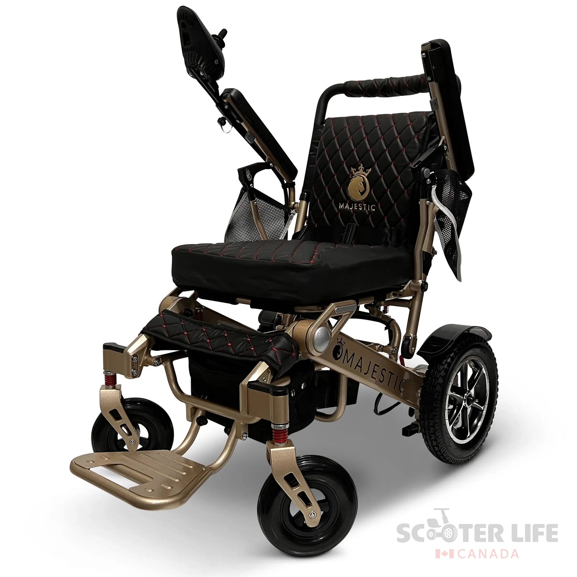 ComfyGo MAJESTIC IQ-7000 Auto Folding Remote Controlled Electric Wheelchair - Scooter Life Canada