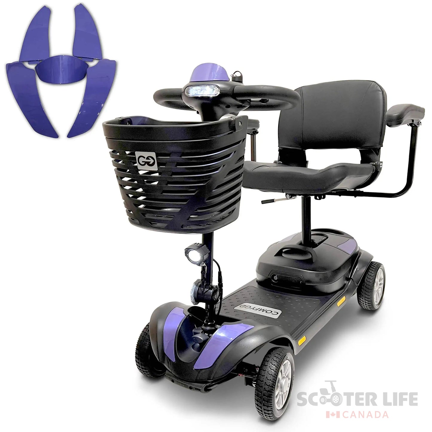 ComfyGo Z-4 Ultra-Light - Scooter Life Canada