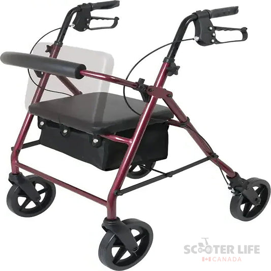 EZee Life Rollator 8" Wheels - Scooter Life Canada