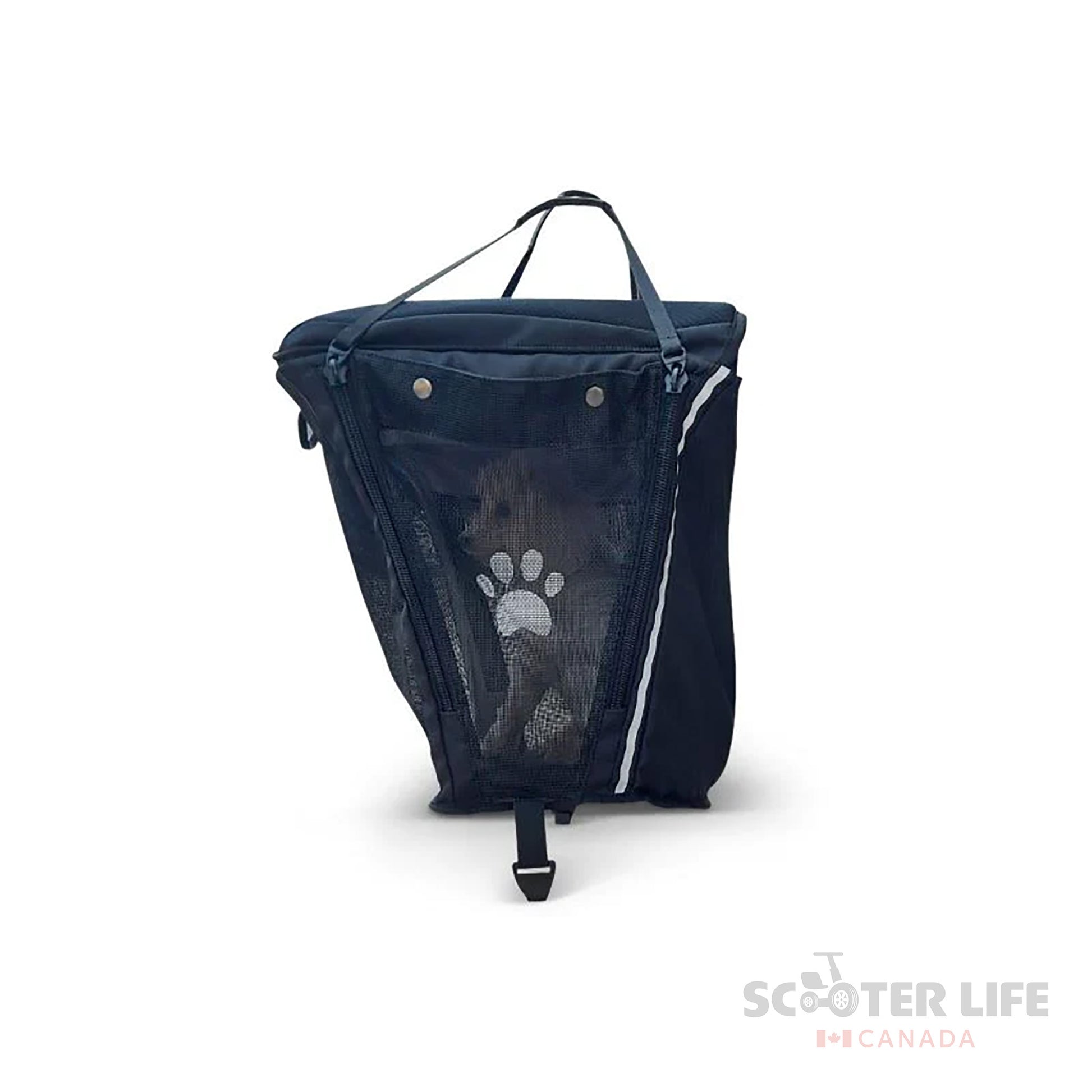 Moving Life ATTO Pet Carrier & Cushion Black - Scooter Life Canada